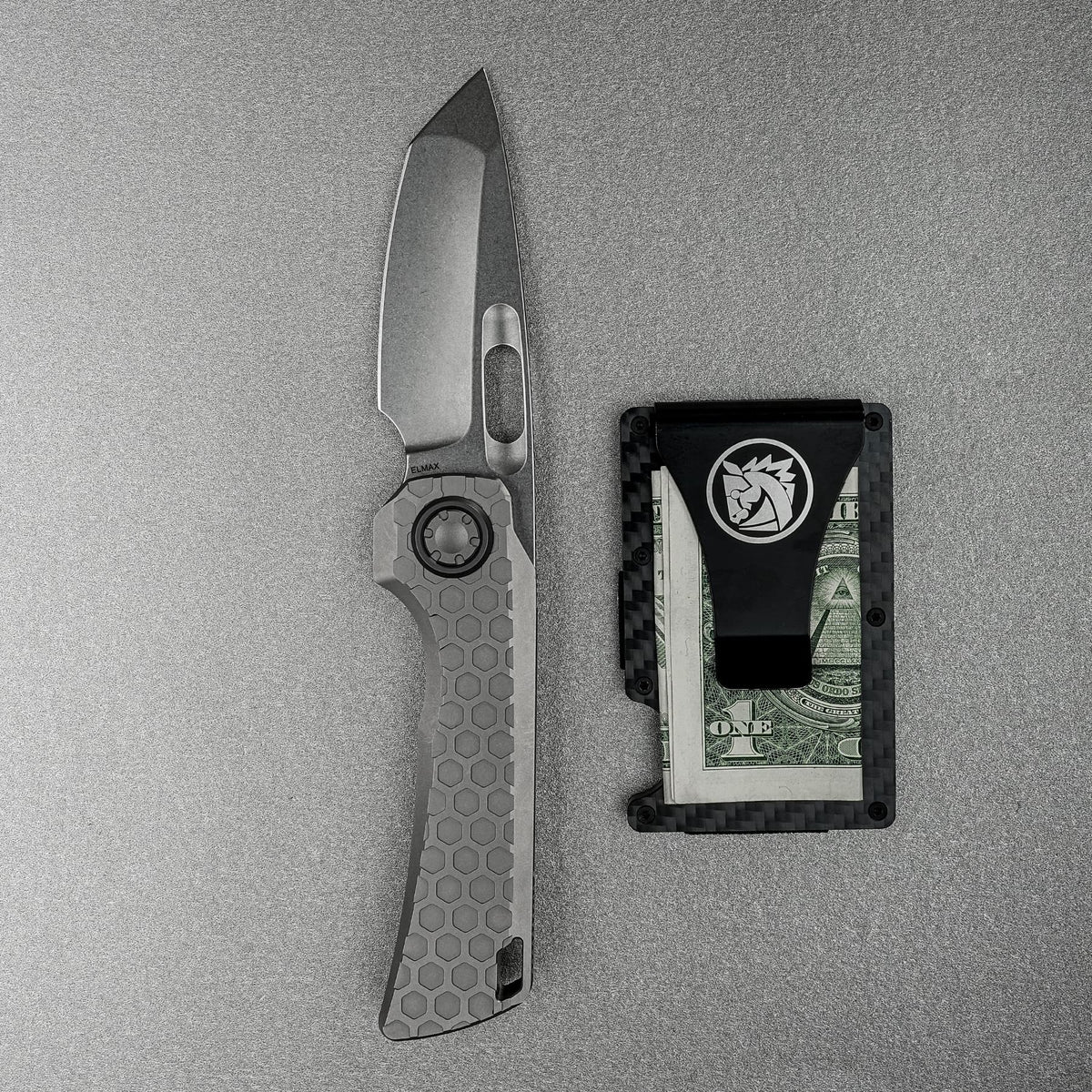 Nymble | Grey Ti + Stonewash Elmax - A4702