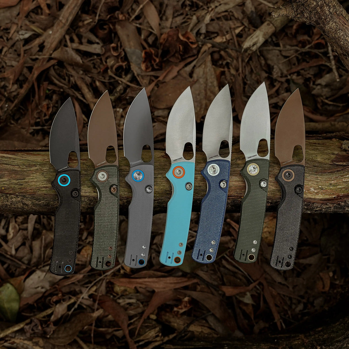 Porcupine | Sky Blue G10 + Satin 14C28N - A2608