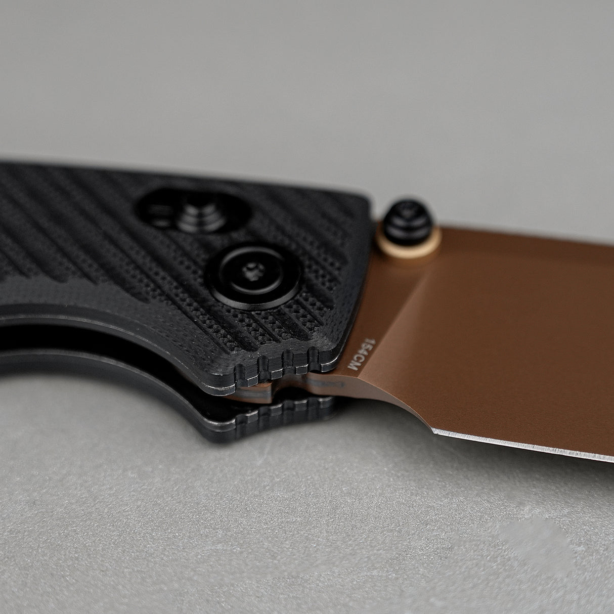 Porcupine ModSwap™ | Black G10 + Copper Dune 154CM - A3101