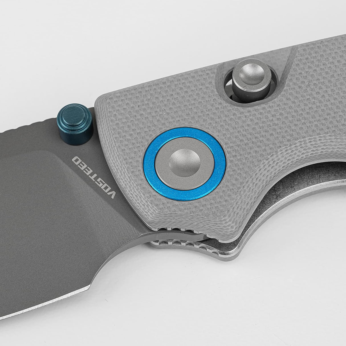 Porcupine Thumb Stud | Grey G10 + Destroyer Grey 14C28N - A2612