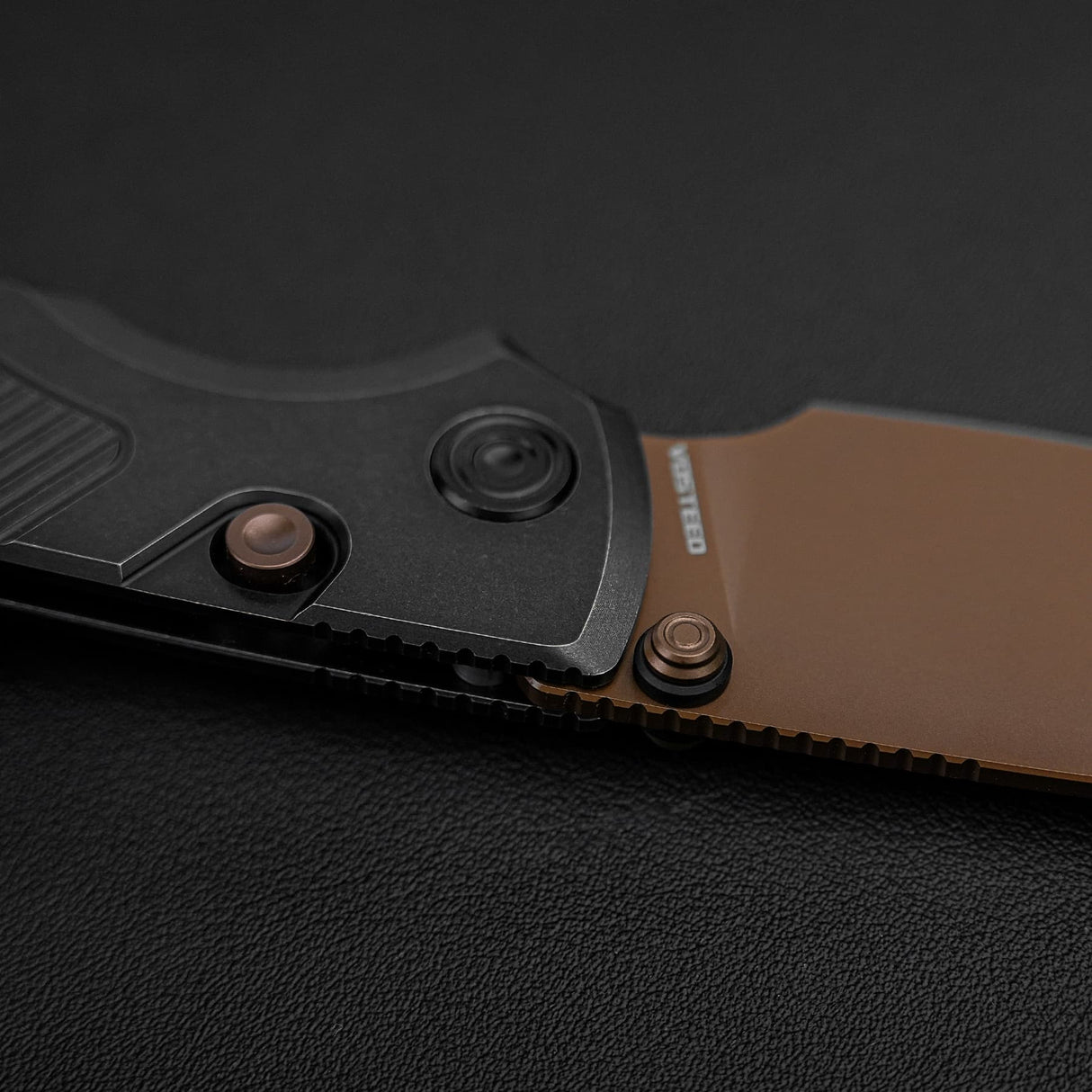 Porcupine TiSlim | Black Ti + Copper Dune 154CM - A4802