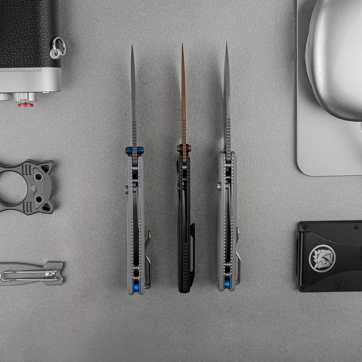 Porcupine TiSlim | Black Ti + Copper Dune 154CM - A4802