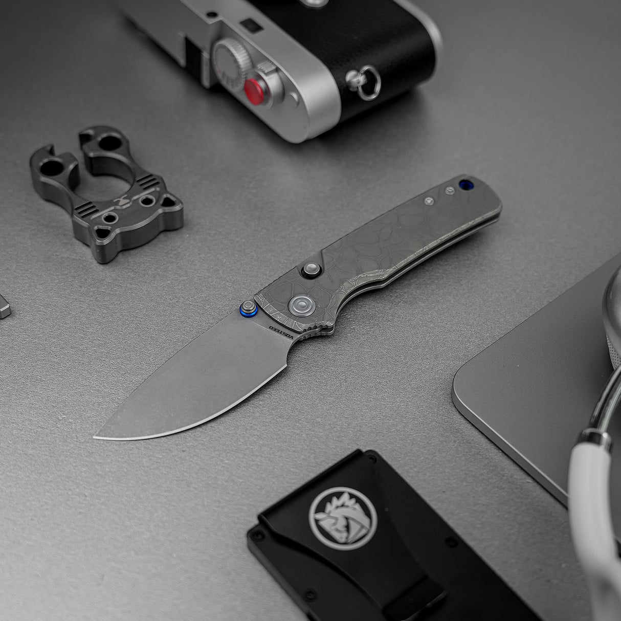 Porcupine TiSlim | Acid Wash Ti + Stonewash S90V - A4805