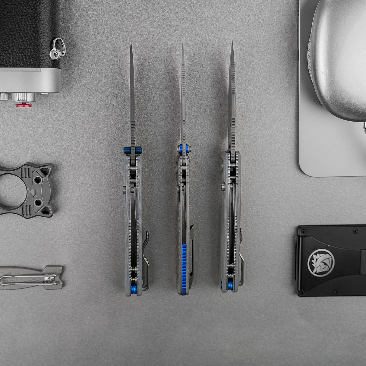 Porcupine TiSlim | Acid Wash Ti + Stonewash S90V - A4805