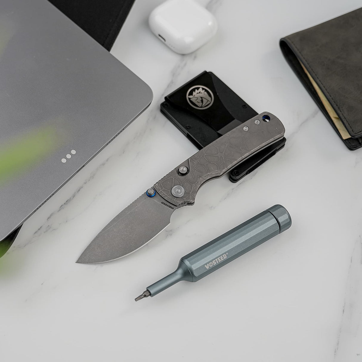 Porcupine TiSlim | Acid Wash Ti + Stonewash S90V - A4805