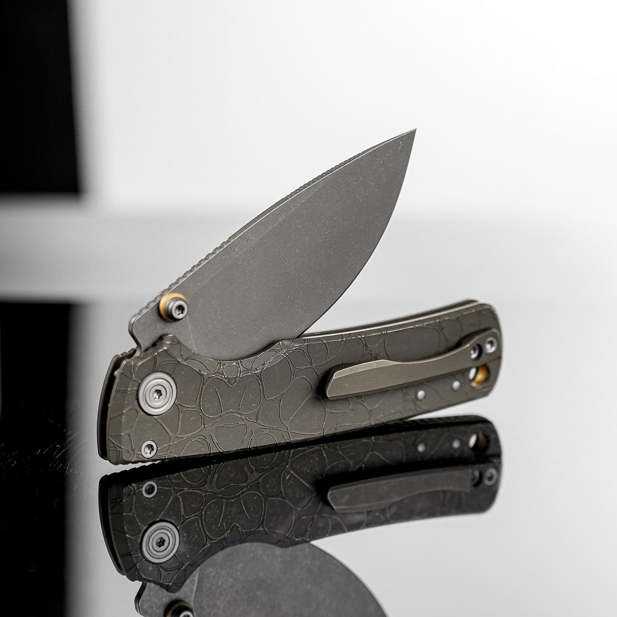 Porcupine TiSlim | Acid Wash Copper Ti + Acid Stonewash S90V - A4811