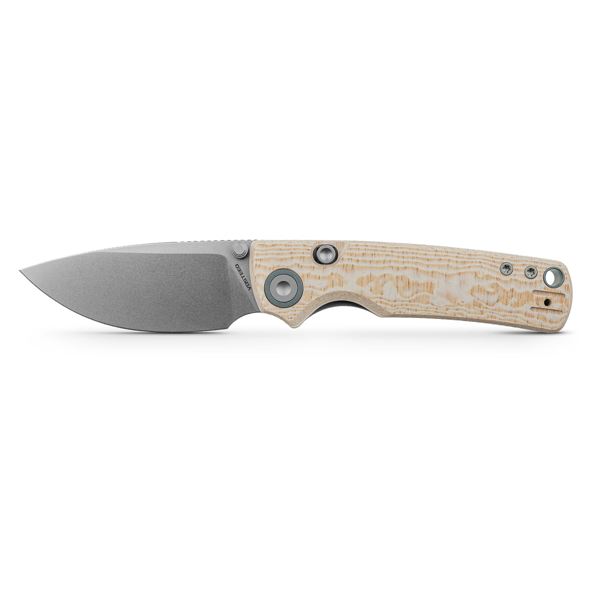 Porcupine | Ivory Drift Bamboo Micarta + Stonewash 14C28N - A2626