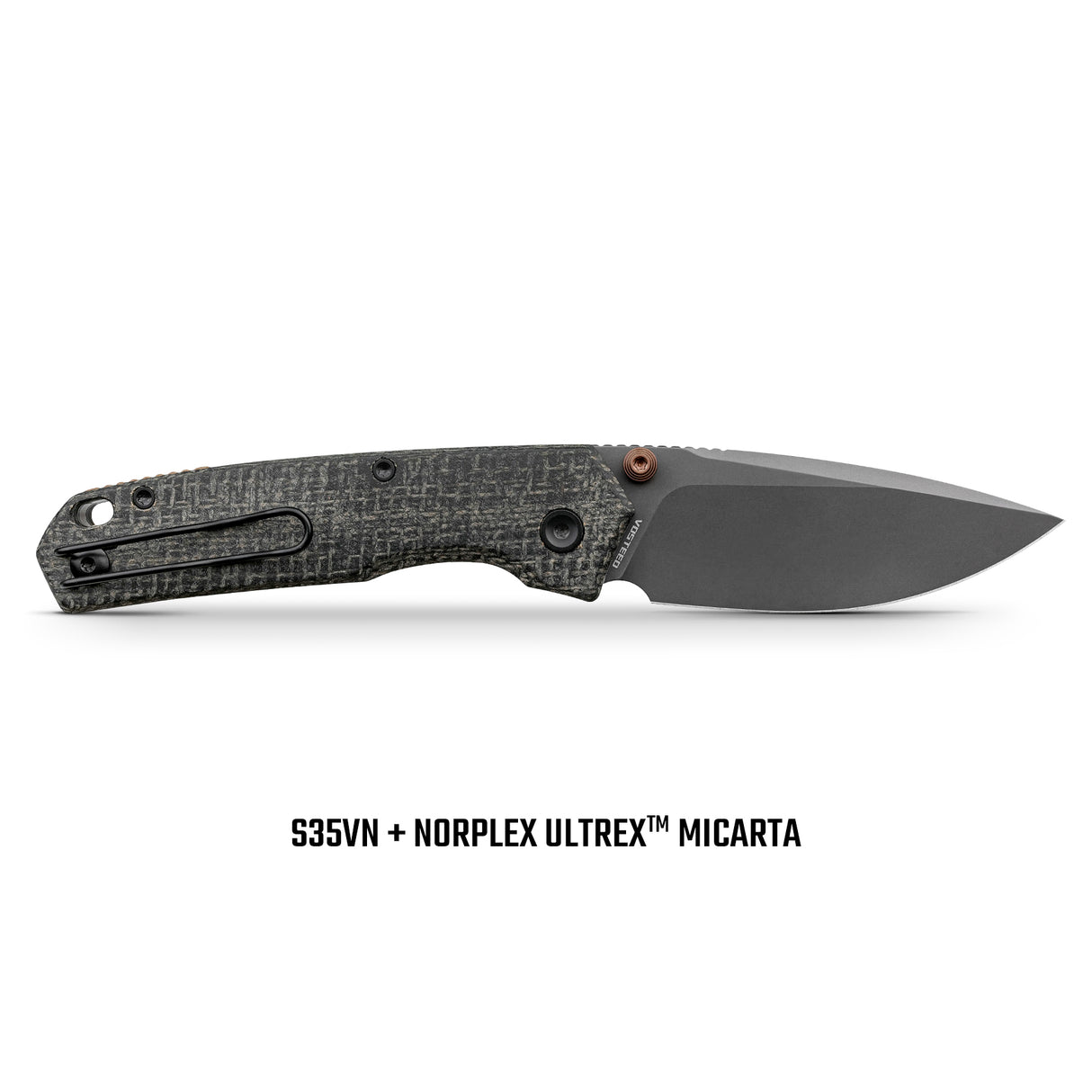 Psyop 299 | Black Norplex UltreX Micarta™ + Destroyer Grey S35VN - A2230