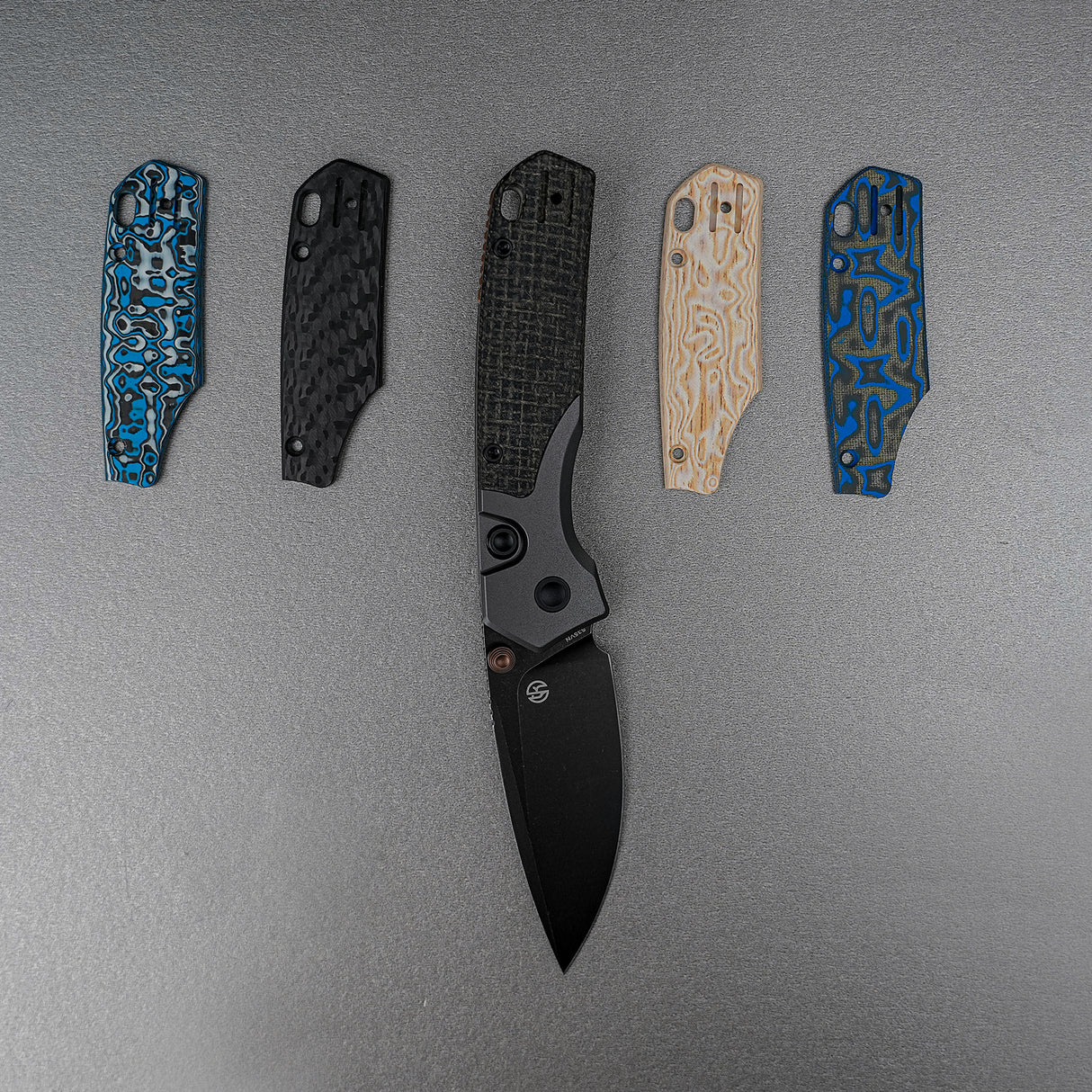 Psyop 299 | Black Norplex UltreX Micarta™ Ti Bolster + Blackwash S35VN - A2233