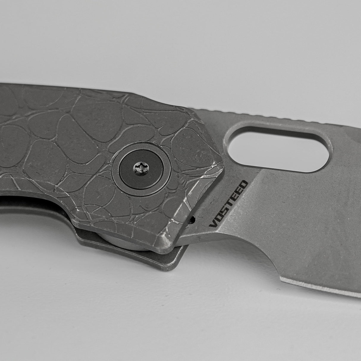 Psyop | Acid Etched Dim Gray Titanium + Elmax - A2222