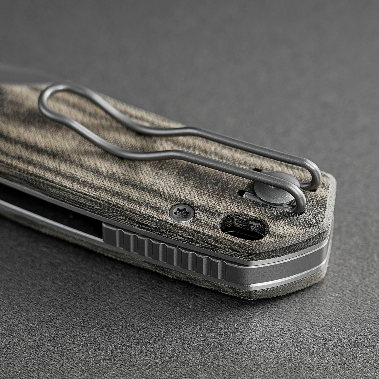 Psyop 299 | Green Micarta + Satin S35VN - A2218