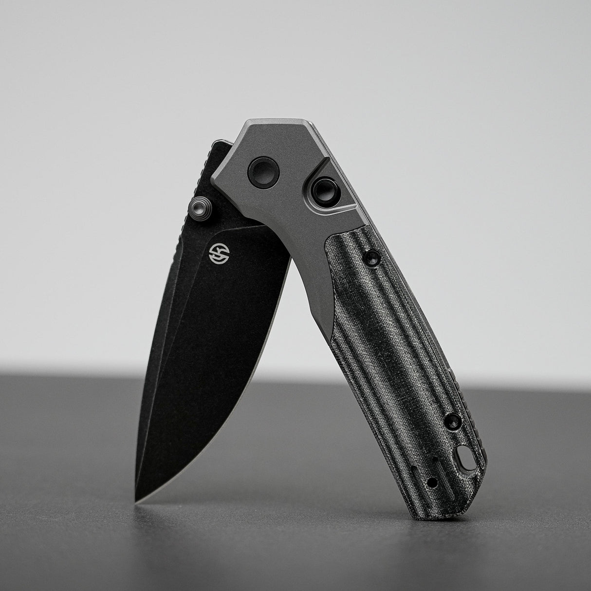 Psyop 299 | Black Micarta + Stonewash S35VN - A2219