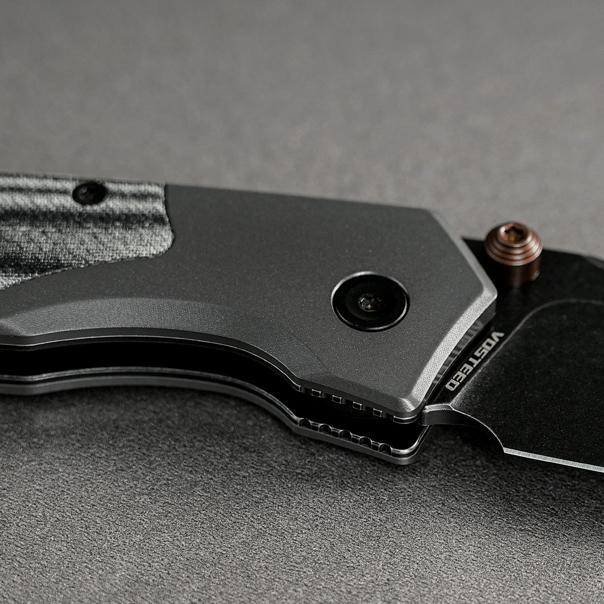 Psyop 299 | Black Micarta + Stonewash S35VN - A2219