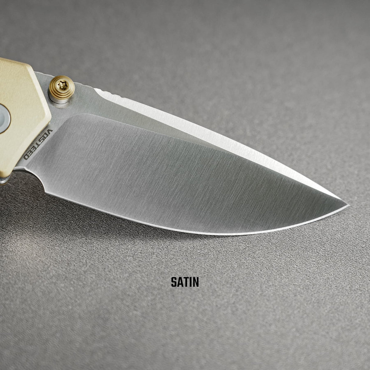 Psyop 299 | Teal Micarta/Brass + Satin S35VN - A2221