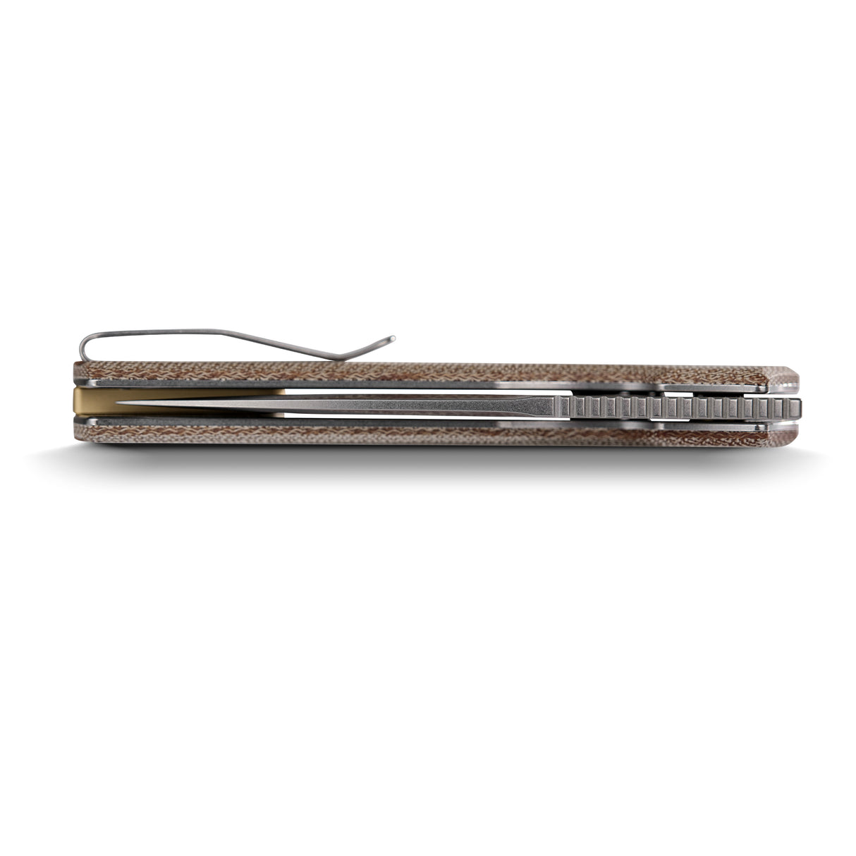 Psyop | Natural Norplex UltreX™ Micarta + Stonewash Elmax - A2210