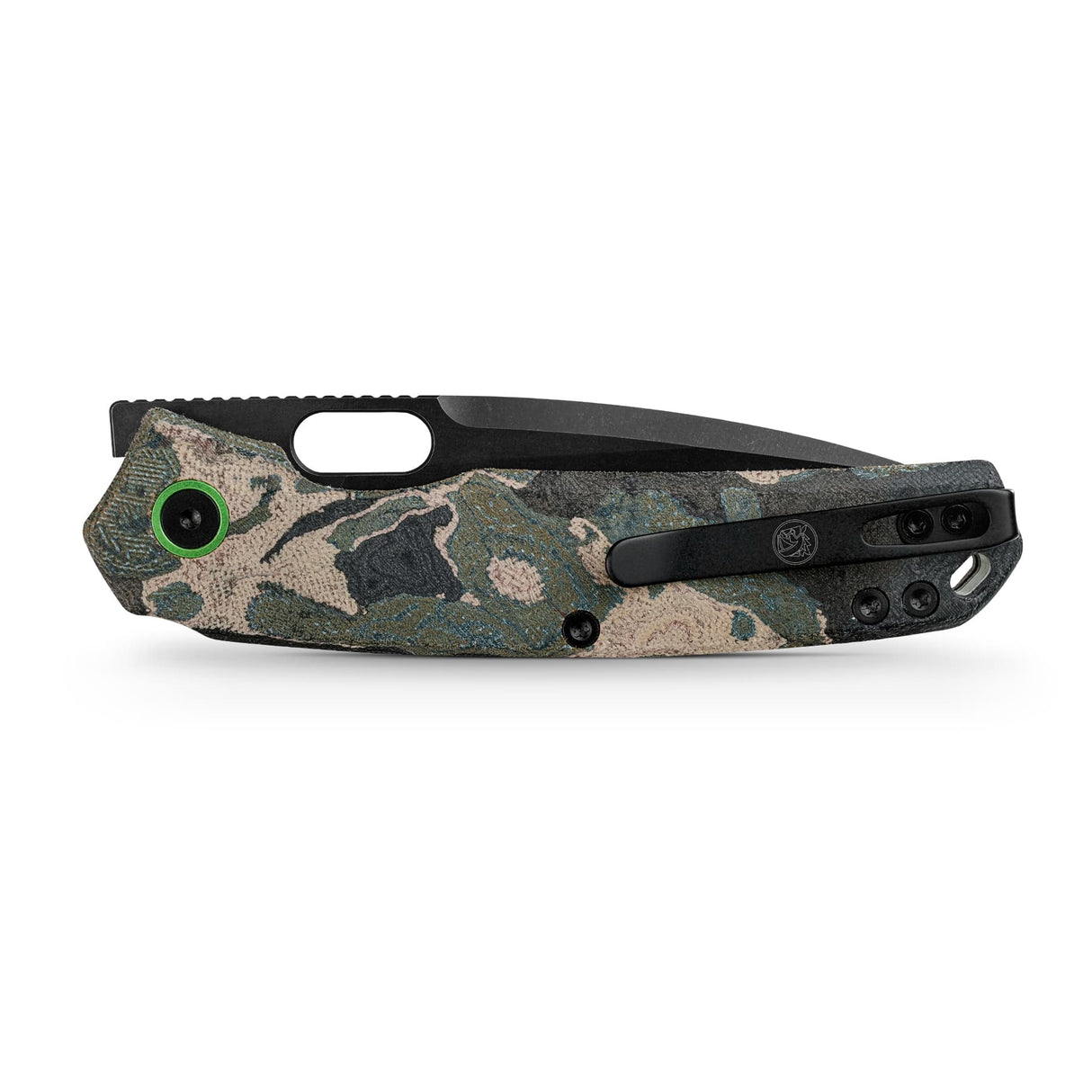Psyop | Current Micarta + Blackwash Elmax - A2235