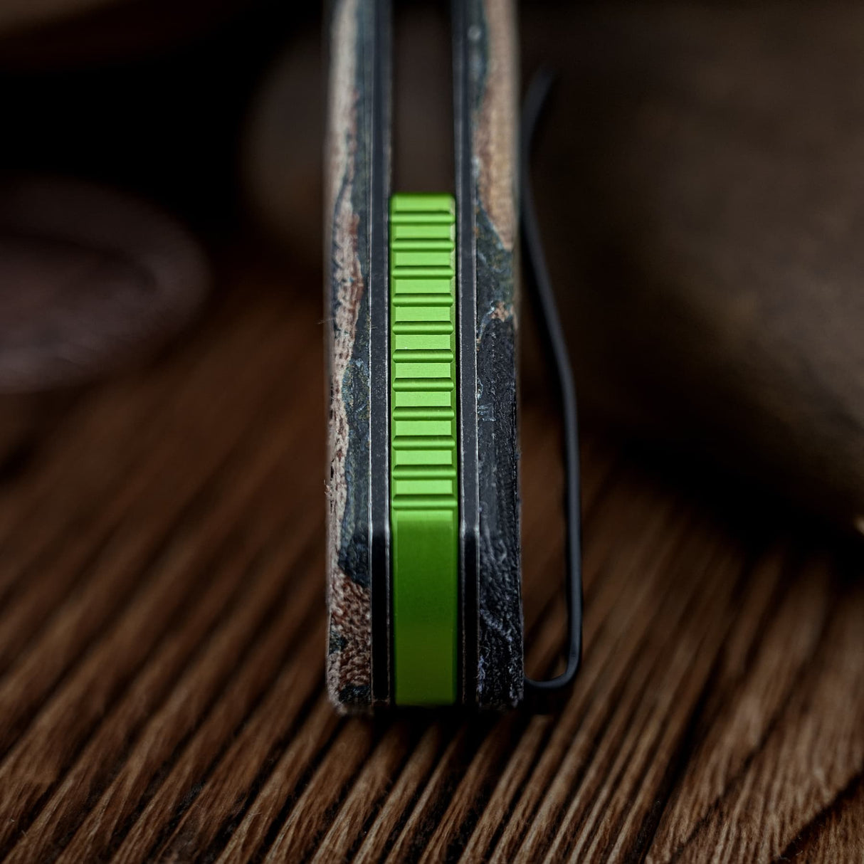 Psyop | Current Micarta + Blackwash Elmax - A2235