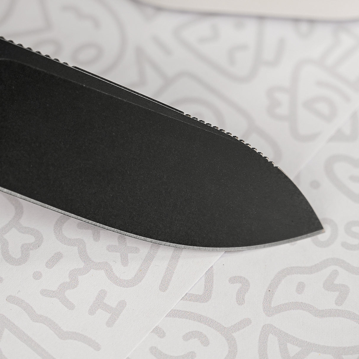 Raccoon 2.0 - Top Liner Lock | Doodle Monster™ Black G10 + Blackwash 14C28N - A2934