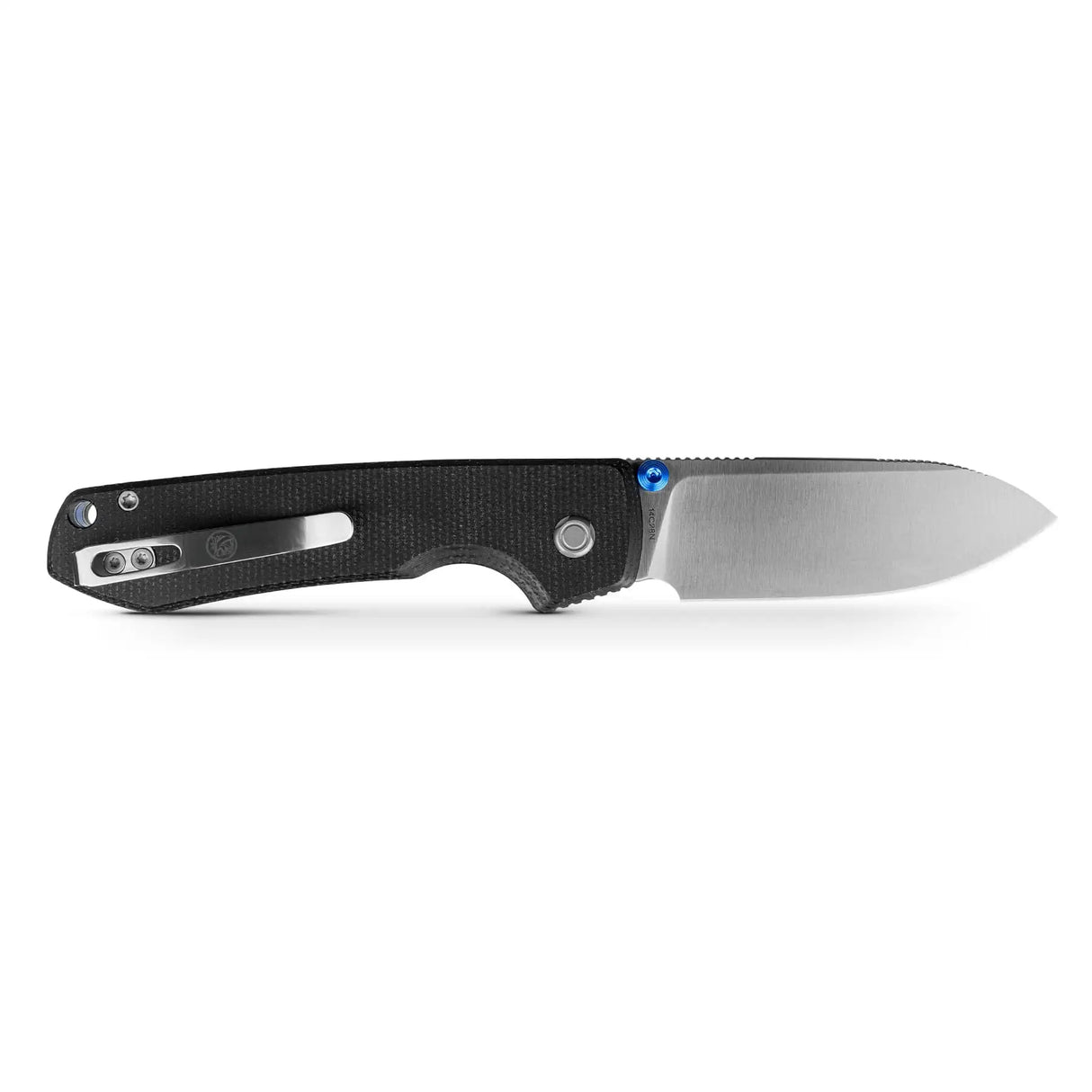 Raccoon 2.0 - Top Liner Lock | Black Micarta + 14C28N Drop Point - A2903