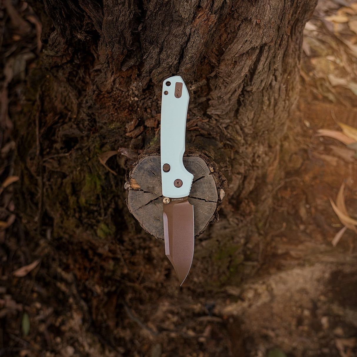 Raccoon 2.0 - Top Liner Lock | White G10 + 14C28N Bowie - A2925