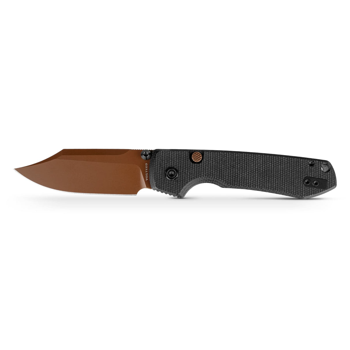 Raccoon 2.0 - Top Liner Lock | Black Micarta + 14C28N Bowie - A2926