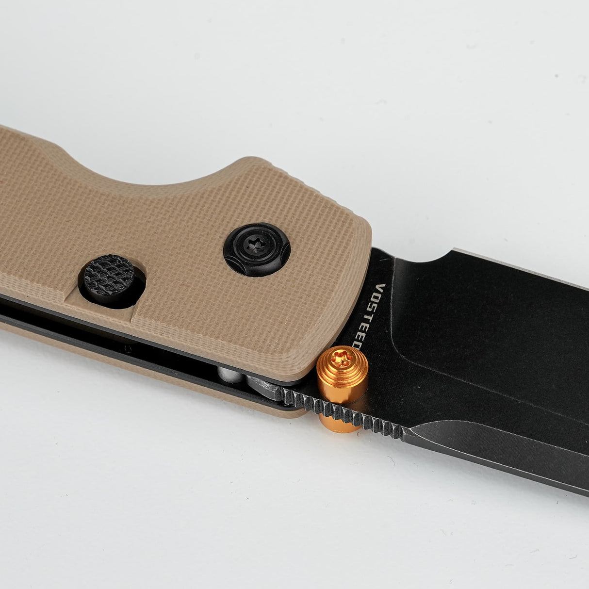 Raccoon 2.0 - Top Liner Lock | Sand G10 + 14C28N Bowie - A2927