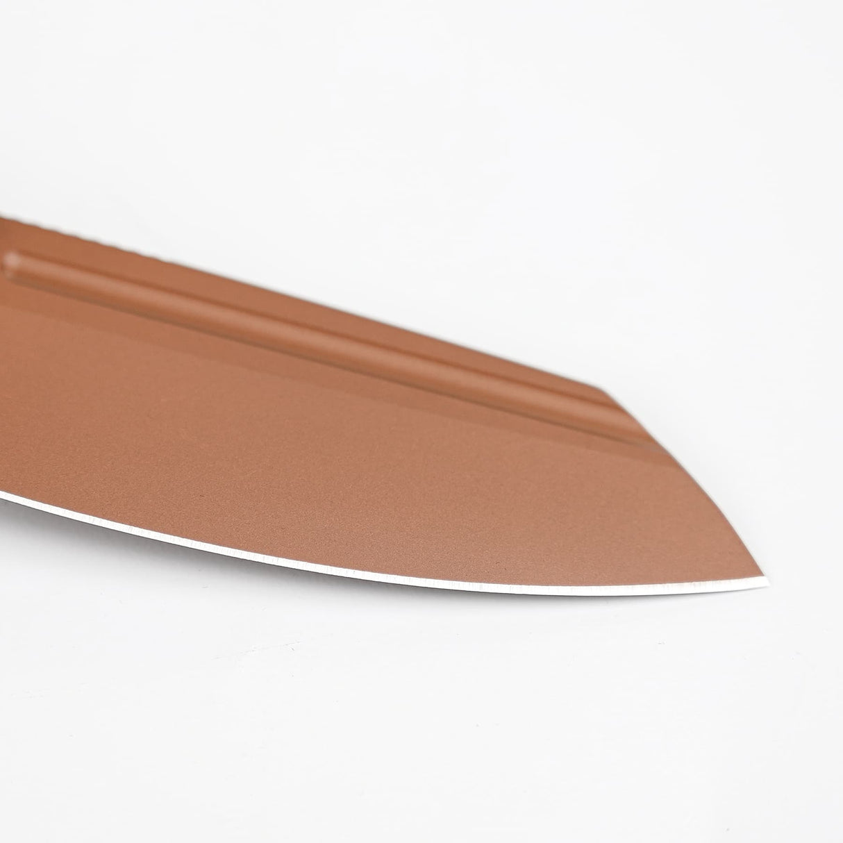 Raccoon 2.0 Top Liner Lock | Green Micarta + Copper Dune 14C28N Sheepsfoot - A2929