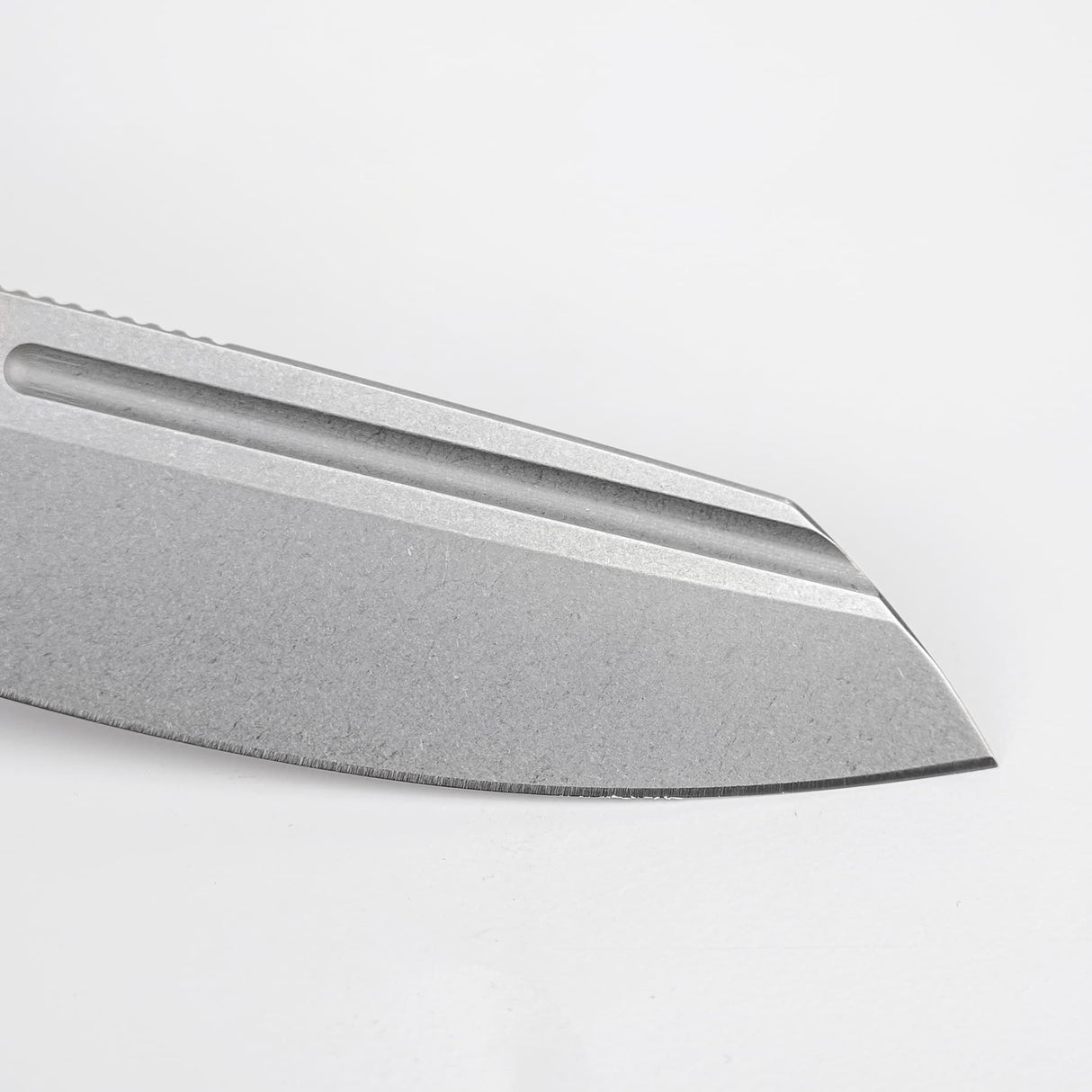 Raccoon 2.0 Top Liner Lock | Grey G10 + Stonewash 14C28N Sheepsfoot - A2930