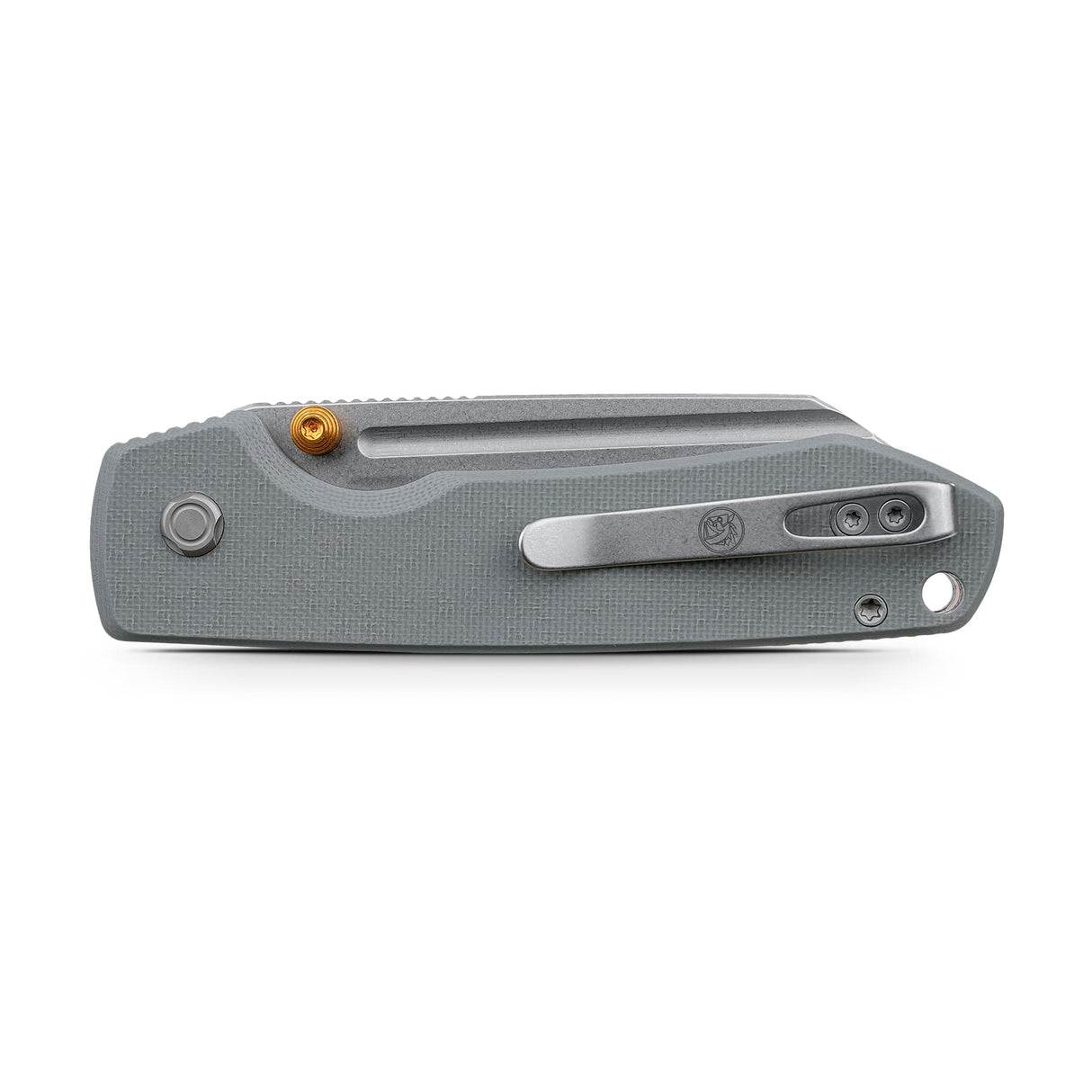 Raccoon 2.0 Top Liner Lock | Grey G10 + Stonewash 14C28N Sheepsfoot - A2930