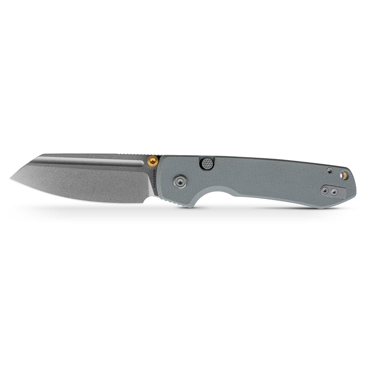 Raccoon 2.0 Top Liner Lock | Grey G10 + Stonewash 14C28N Sheepsfoot - A2930