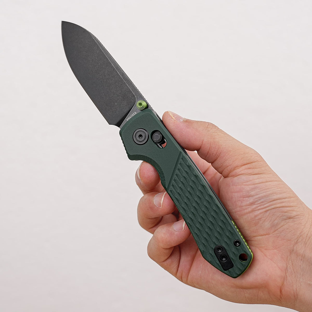 Raccoon Crossbar 2.0 ModSwap™ | Green G10 + Blackwash Nitro-V - A4902