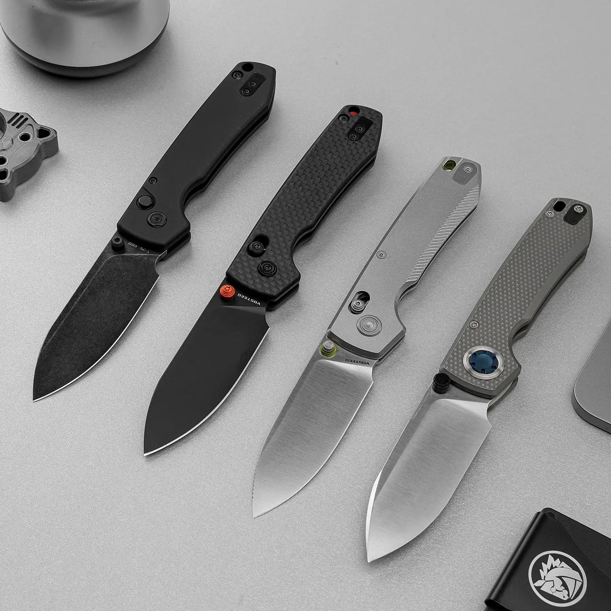 Raccoon TiSlim™ | Grey Ti + Satin 154CM