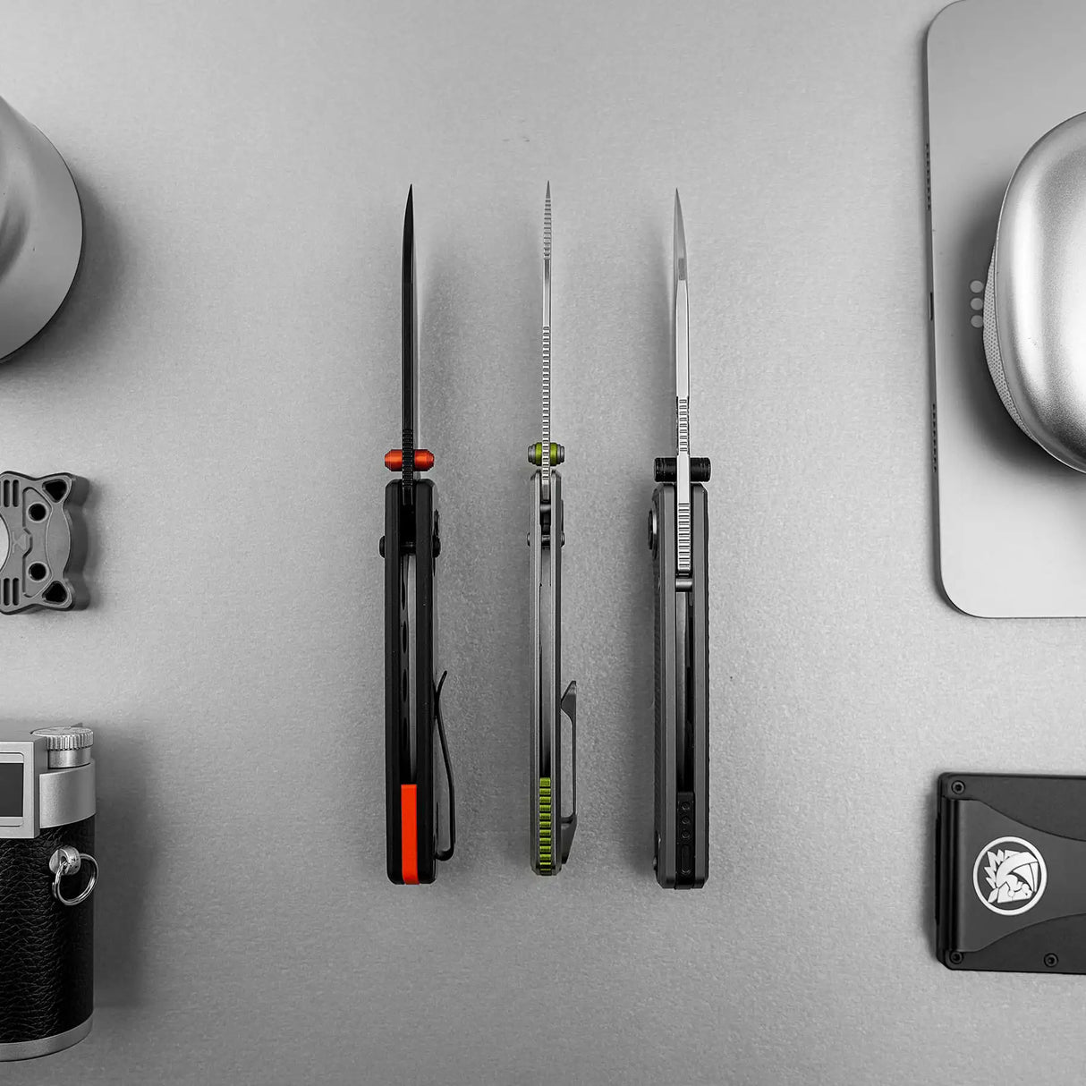 Raccoon TiSlim™ | Grey Ti + Satin 154CM