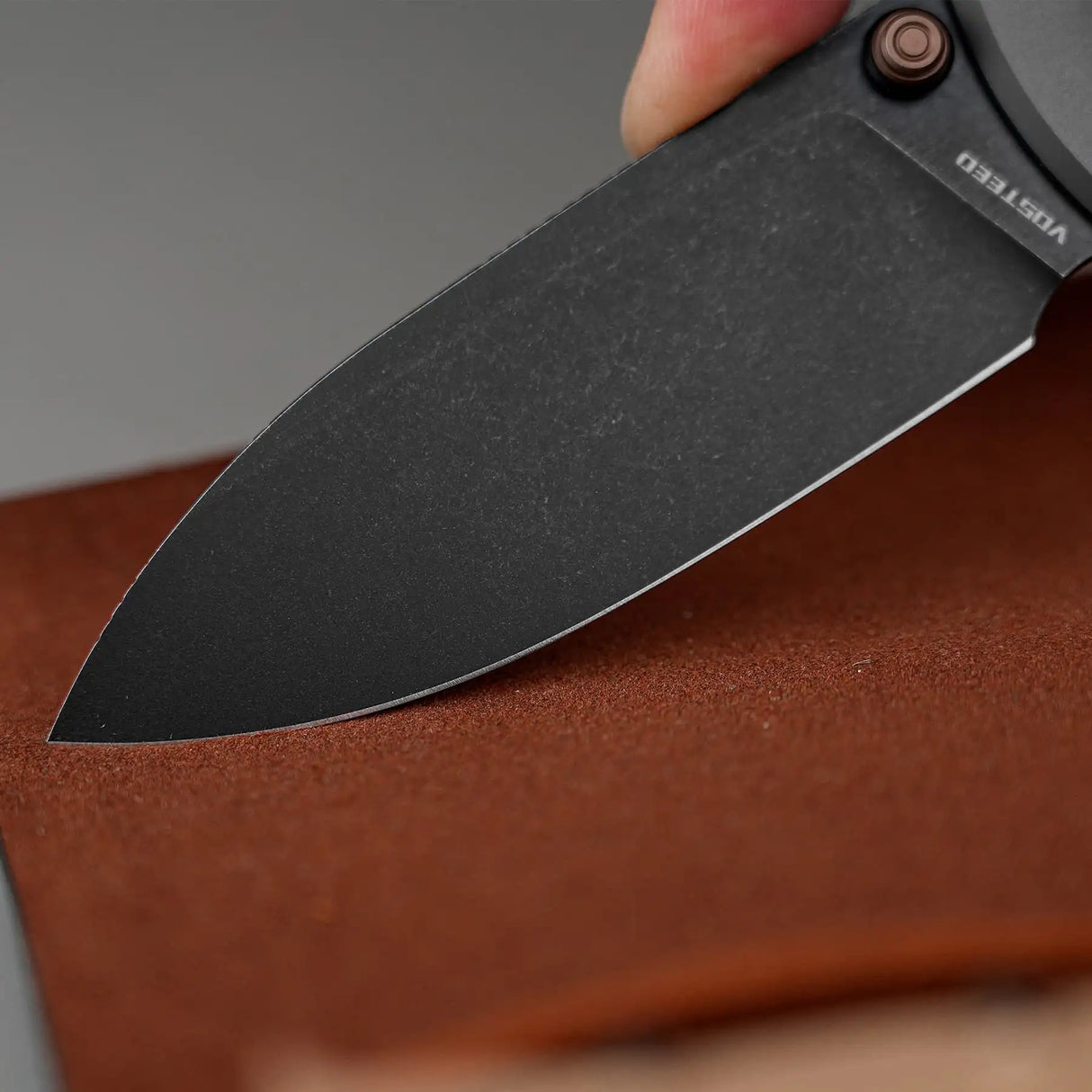 Raccoon TiSlim™ | Dim Grey Ti + Blackwash 154CM