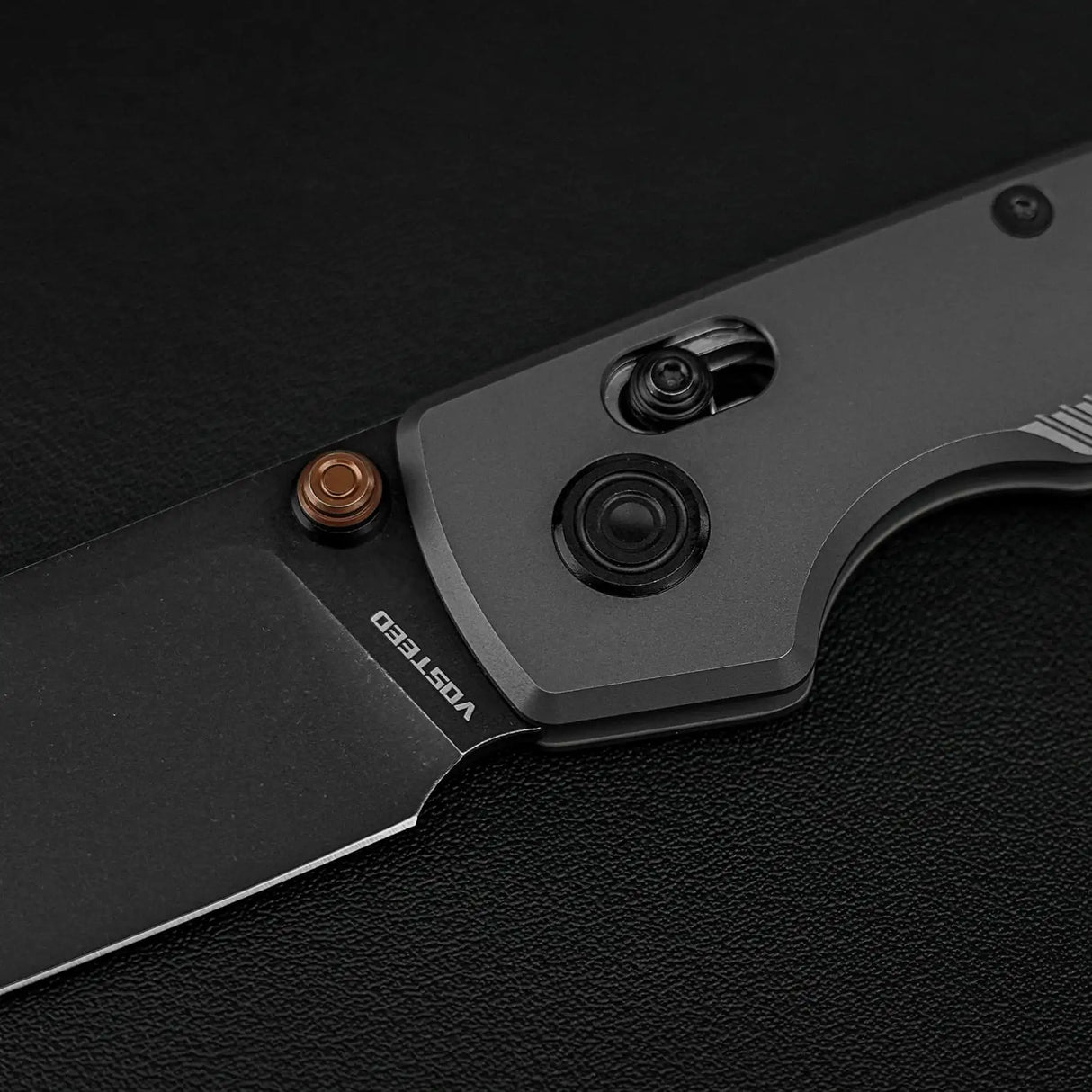 Raccoon TiSlim™ | Dim Grey Ti + Blackwash 154CM