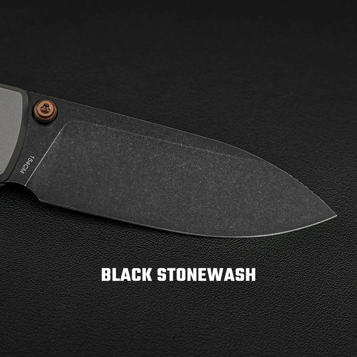 Raccoon TiSlim™ | Dim Grey Ti + Blackwash 154CM