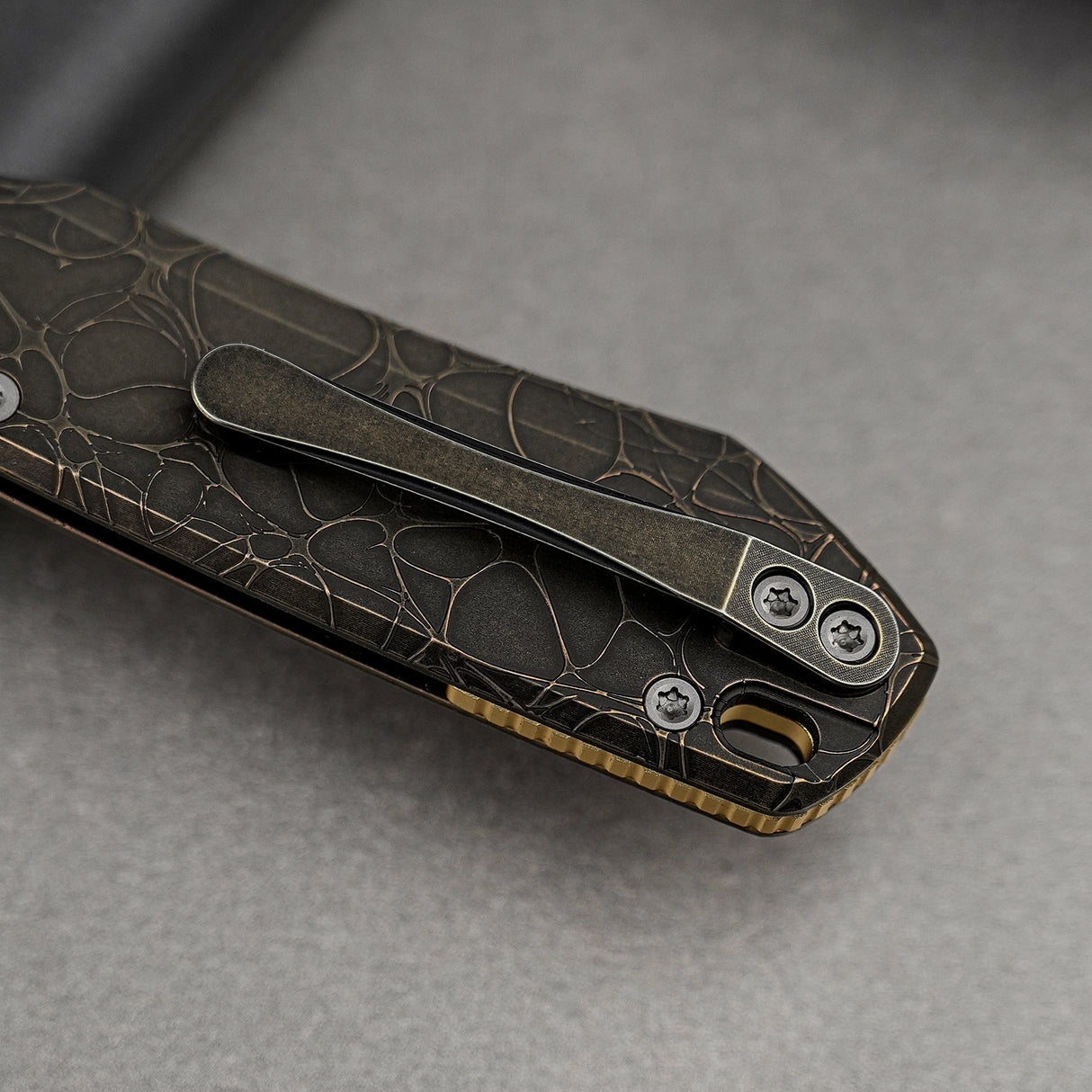 Raccoon TiSlim | Acid Wash Copper Ti + Acid Stonewash S35VN