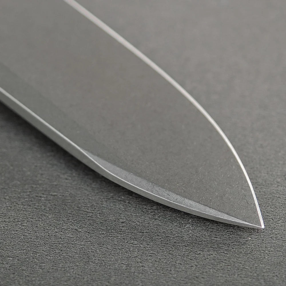 Raccoon V | Dim Grey Titanium + Stonewash Blade