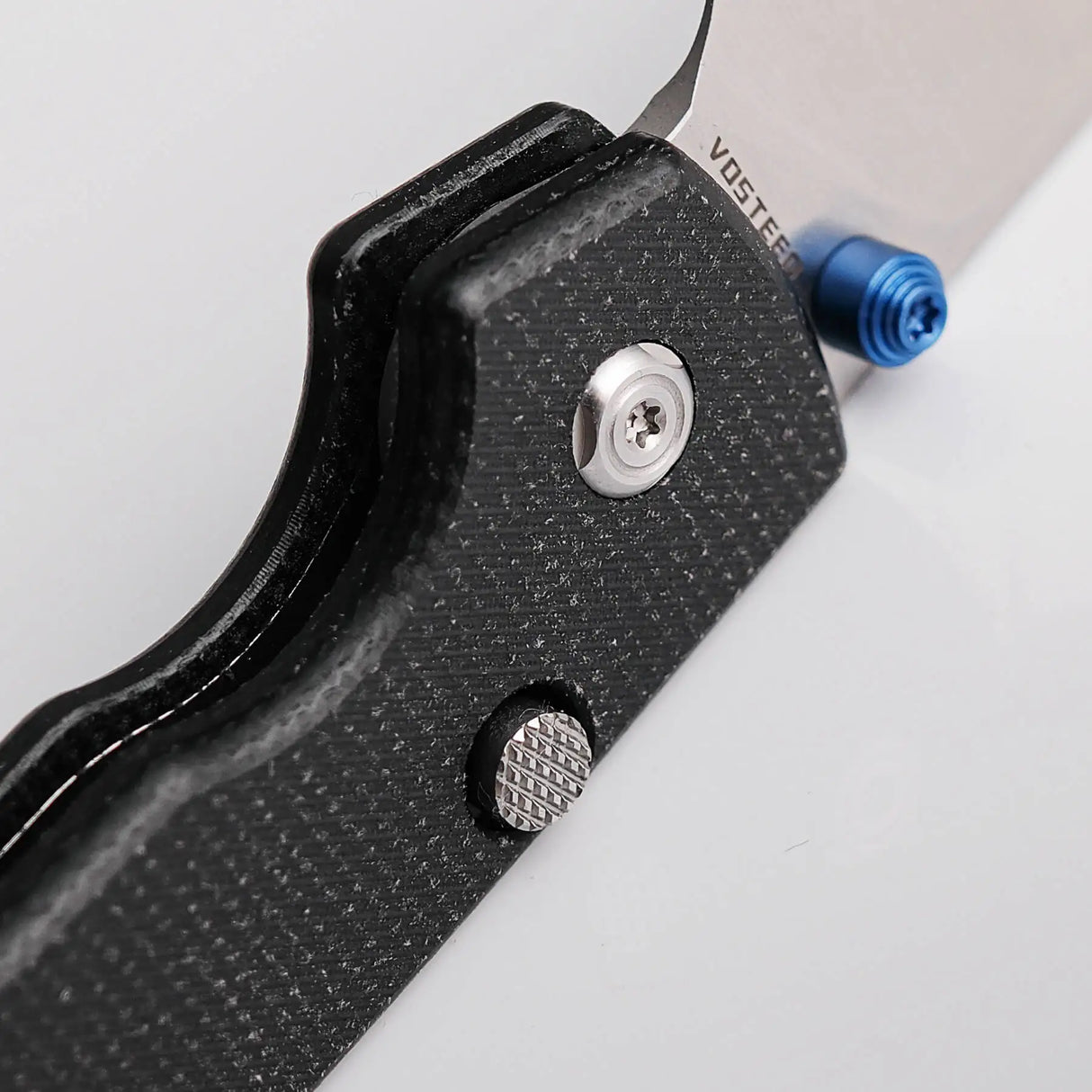 Raccoon - Top Liner Lock | Black Micarta + 14C28N Drop Point - A2903