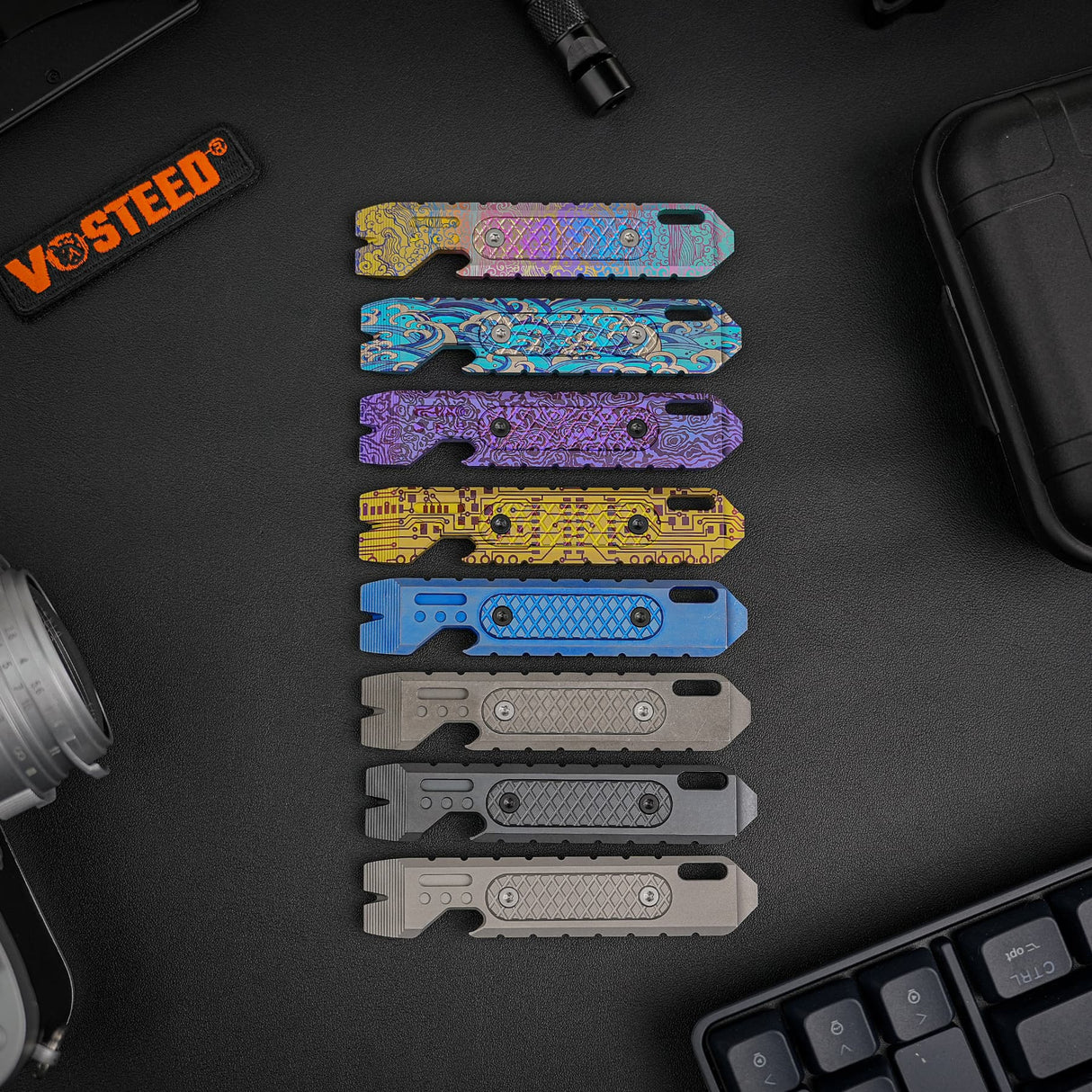 Shark Bomb Prybar 2.0 | Purple Threads Ti - X0174