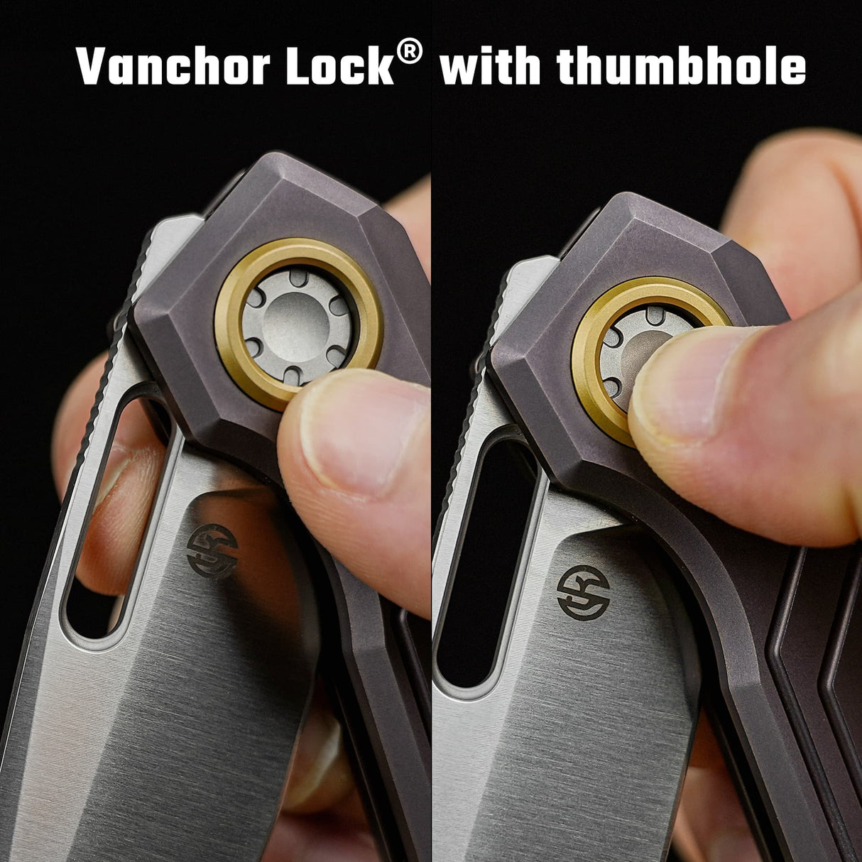 Xeno | Dark Red-Purple Ti + Satin Vanax