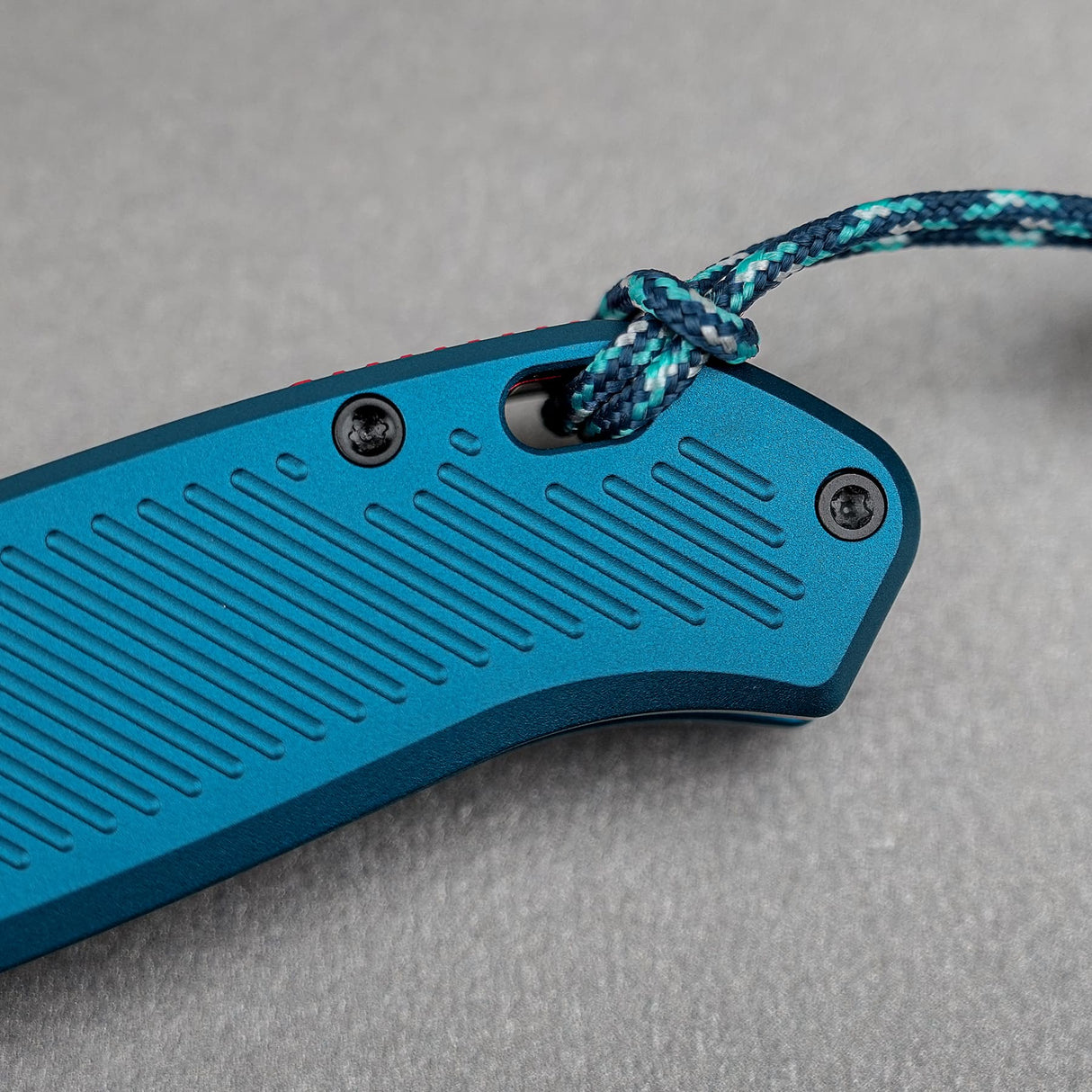 Zander - Vanchor Lock® | Steel Blue Aluminium + Blackwash S35VN - A4603