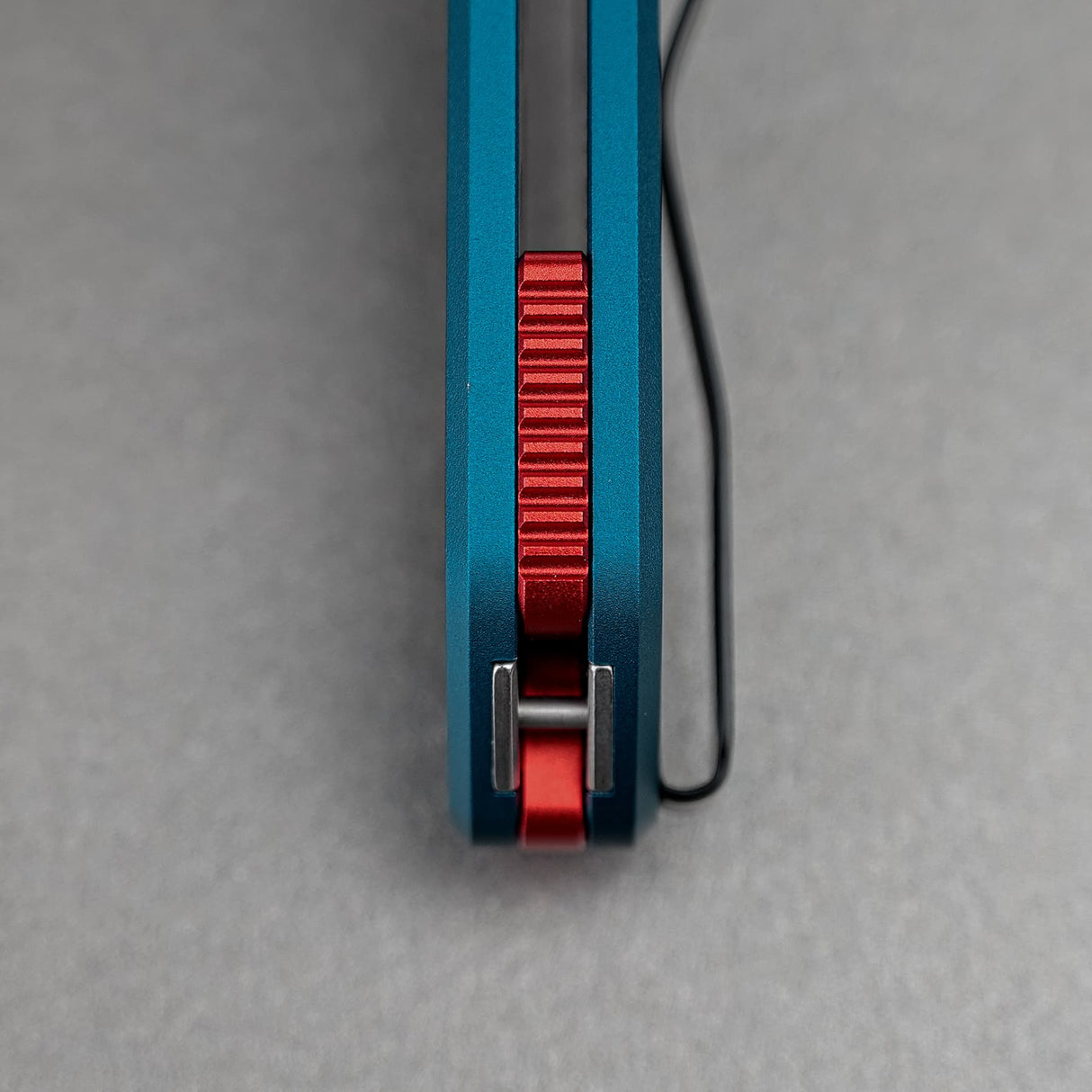 Zander - Vanchor Lock® | Steel Blue Aluminium + Blackwash S35VN - A4603