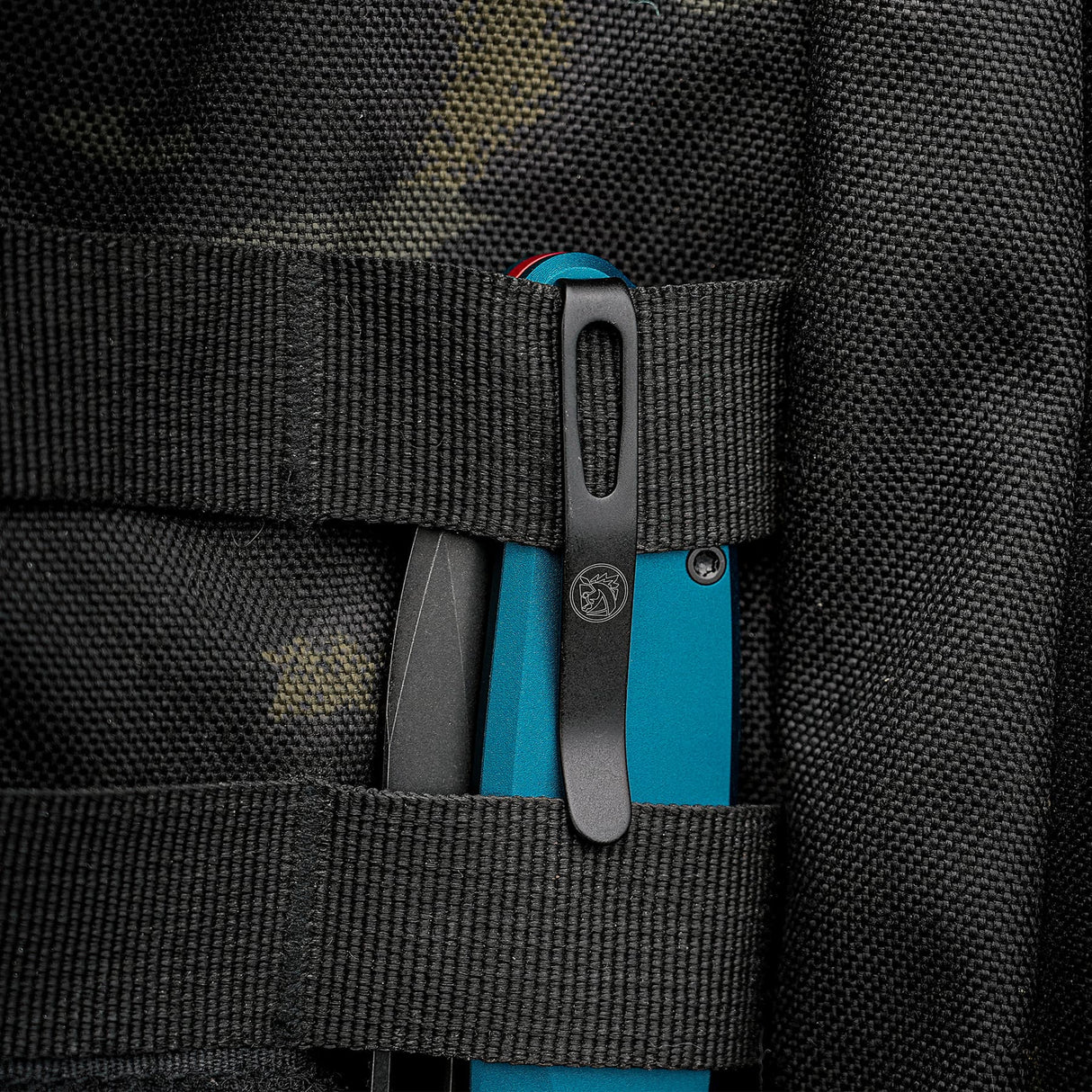 Zander - Vanchor Lock® | Steel Blue Aluminium + Blackwash S35VN - A4603