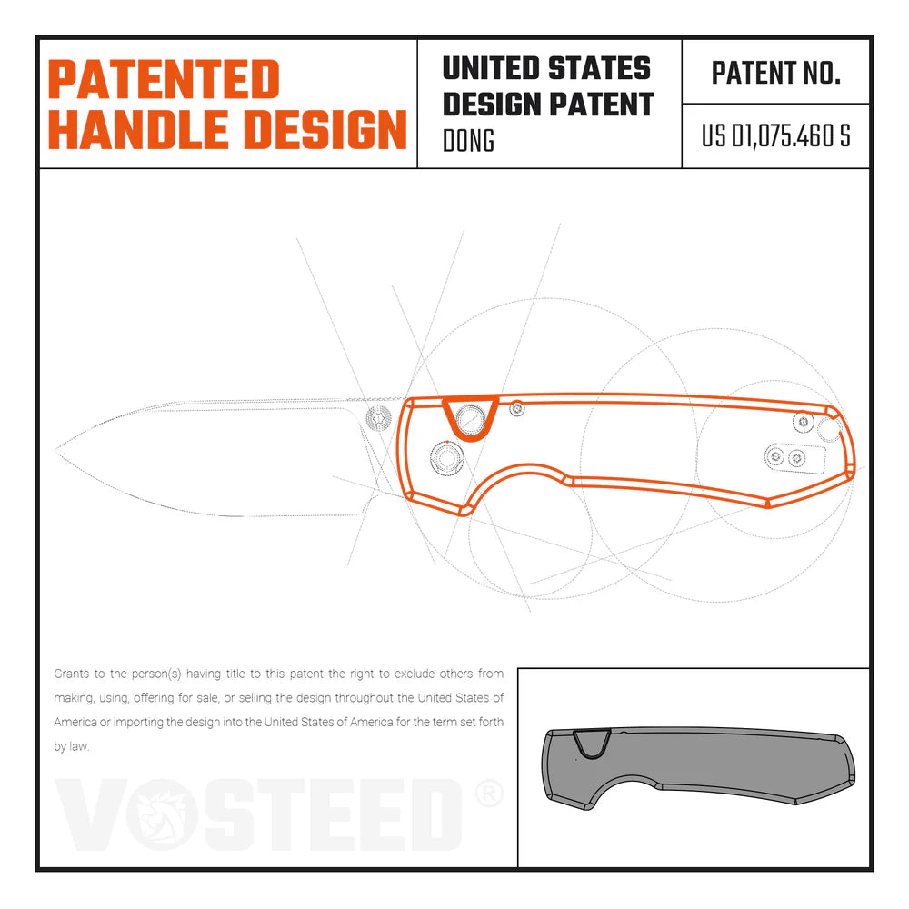 Raccoon 2.0 - Top Liner Lock | Blue Micarta + 14C28N Drop Point - A2905