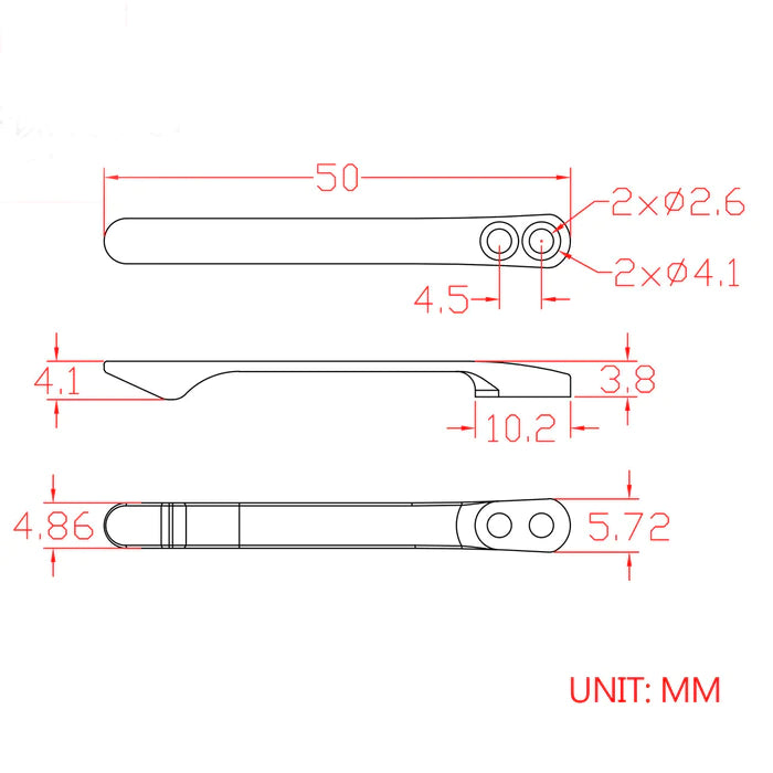 Titanium Pocket Clip T001A/B
