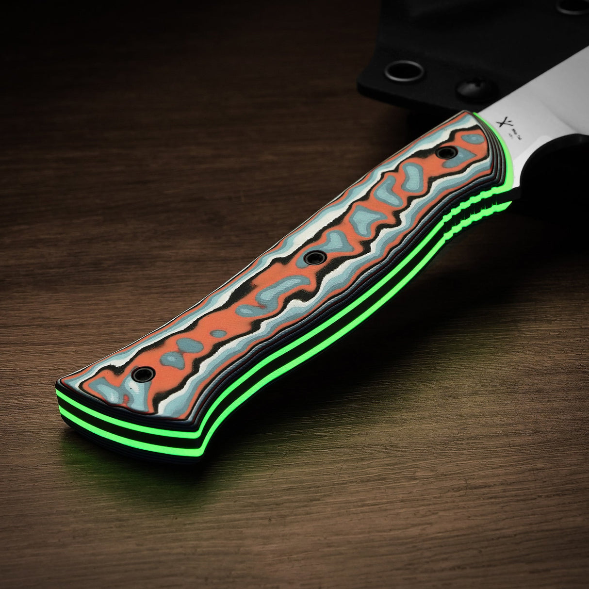 Whip Tail | Vortex Micarta & GID G10 + Satin AEB-L