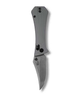 Pocket Bowie Deadhead Crossbar | Grey G10 + Stonewash 14C28N