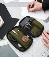 Admin Pouch Pro | Army Green Axogrid 300D