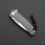 Turaco | Solid Ti + Stonewashed M390